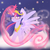 Size: 900x900 | Tagged: safe, artist:otterlore, twilight sparkle, alicorn, pony, g4, crown, element of magic, female, magic, mare, necklace, solo, spread wings, stars, twilight sparkle (alicorn)