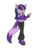 Size: 829x964 | Tagged: safe, artist:fairiegirl101, twilight sparkle, fox, anthro, plantigrade anthro, g4, belly button, clothes, female, furry, midriff, simple background, skinny, solo, sonic the hedgehog (series), sonicified, species swap, style emulation, tank top, thin, transparent background, tube top, twi-fox