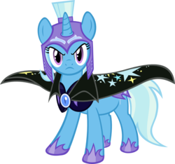 Size: 1051x985 | Tagged: safe, artist:vanhorsing, trixie, pony, unicorn, g4, armor, female, mare, night guard, simple background, solo, transparent background, vector