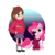 Size: 930x930 | Tagged: safe, artist:planetrina, pinkie pie, g4, clothes, crossover, gravity falls, mabel pines, male, sweater