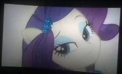 Size: 336x203 | Tagged: safe, rarity, equestria girls, g4, my little pony equestria girls, bedroom eyes, female, solo