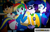 Size: 917x587 | Tagged: safe, edit, edited screencap, screencap, micro chips, rainbow dash, rarity, wiz kid, human, equestria girls, g4, my little pony equestria girls, background character, background human, bowtie, brazzers, cellphone, chair, clothes, female, glasses, hairband, hairclip, helping twilight win the crown, male, pants, phone, shirt, sitting, skirt, smartphone, suspenders, table, wondercolt ears, wondercolt tail, wondercolts uniform