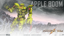 Size: 1920x1080 | Tagged: safe, apple bloom, robot, g4, apple boom, jaeger, pacific rim