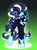 Size: 1548x2090 | Tagged: safe, artist:bigbuxart, nightmare rarity, pony, unicorn, g4, female, mare, solo