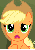 Size: 354x495 | Tagged: safe, screencap, applejack, g4, season 2, the super speedy cider squeezy 6000, animated, female, out of context, solo, sweat
