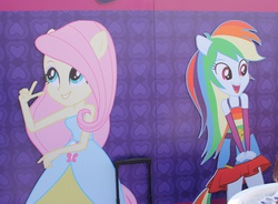 Size: 675x496 | Tagged: safe, fluttershy, rainbow dash, equestria girls, g4, l.a. film festival