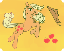 Size: 865x700 | Tagged: safe, artist:gibbons, applejack, g4, female, solo