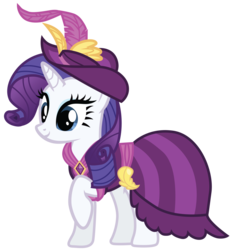 Size: 1024x1097 | Tagged: safe, artist:margonathefox, rarity, g4, clothes, coronation dress, dress, female, hat, simple background, solo, transparent background, vector