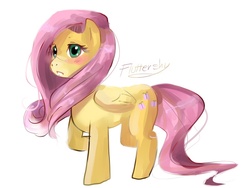 Size: 800x600 | Tagged: safe, artist:chika_rosio, fluttershy, g4, female, pixiv, solo
