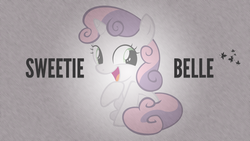 Size: 1920x1080 | Tagged: safe, artist:clockwork65, sweetie belle, g4, female, leaves, simple, solo, vector, wallpaper