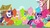 Size: 950x526 | Tagged: safe, artist:holsternicholson, applejack, fluttershy, pinkie pie, rainbow dash, rarity, twilight sparkle, g4, cheerleader, pom pom