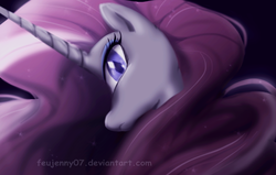 Size: 800x510 | Tagged: safe, artist:feujenny07, nightmare rarity, g4, spoiler:comic, female, nightmare grayity, solo