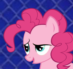 Size: 414x394 | Tagged: safe, pinkie pie, g4, costanza face, face, female, ishygddt, meme, parody, solo