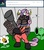 Size: 2400x2700 | Tagged: safe, artist:pembroke, sweetie belle, pony, g4, bipedal, flamethrower, marigold, meanie belle, peashooter, plants vs zombies, pyro (tf2), pyro belle, team fortress 2, tumblr, weapon