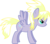 Size: 6183x5475 | Tagged: safe, edit, cloudchaser, pegasus, pony, g4, absurd resolution, dragon ball, female, mare, simple background, solo, spread wings, super saiyan, transparent background, vector, wings