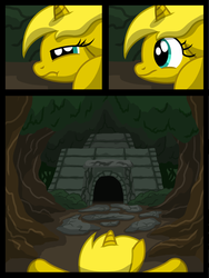 Size: 3456x4608 | Tagged: safe, artist:template93, oc, oc only, oc:ticket, alicorn, pony, alicorn oc, comic, high res, ticket to adventure