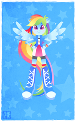 Size: 497x783 | Tagged: safe, artist:disfiguredstick, rainbow dash, human, equestria girls, g4, female, signature, smiling, solo, starry eyes, wingding eyes