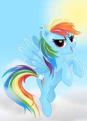 Size: 591x817 | Tagged: safe, artist:monsterswonderland, rainbow dash, g4, female, solo