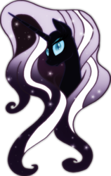 Size: 1034x1631 | Tagged: safe, artist:strangiesleepy, nightmare rarity, pony, unicorn, g4, female, mare, simple background, solo, transparent background