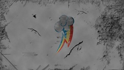 Size: 1920x1080 | Tagged: safe, artist:carb0nbrony, rainbow dash, g4, metal, vector, wallpaper