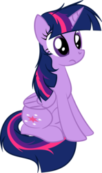 Size: 3571x6052 | Tagged: safe, artist:the-engineers-hats, twilight sparkle, alicorn, pony, g4, female, mare, messy mane, simple background, solo, transparent background, twilight sparkle (alicorn)