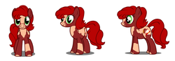Size: 1485x525 | Tagged: safe, artist:flash equestria photography, oc, oc only, oc:chocolate belle, g4, simple background, solo, white background