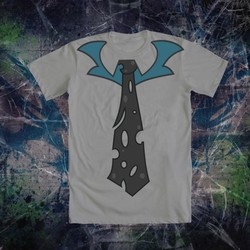 Size: 514x514 | Tagged: safe, artist:mrc bleck, queen chrysalis, g4, clothes, contest, necktie, shirt, shirt design, t-shirt, vote, welovefine