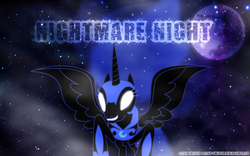 Size: 1920x1200 | Tagged: safe, artist:cloud-twister, nightmare moon, g4, female, mare in the moon, moon, solo, space, vector, wallpaper