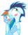 Size: 3620x4513 | Tagged: safe, artist:artitsmagic, rainbow dash, soarin', g4, blushing, female, hug, male, ship:soarindash, shipping, straight