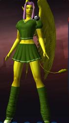 Size: 321x568 | Tagged: safe, artist:php74, fluttershy, anthro, g4, city of heroes, female, human facial structure, solo