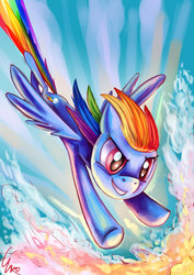 Size: 1504x2124 | Tagged: safe, artist:erovoid, rainbow dash, g4, female, solo