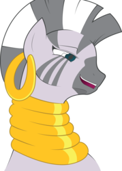 Size: 2338x3268 | Tagged: safe, artist:quarantinedchaoz, zecora, zebra, g4, female, looking down, simple background, solo, transparent background