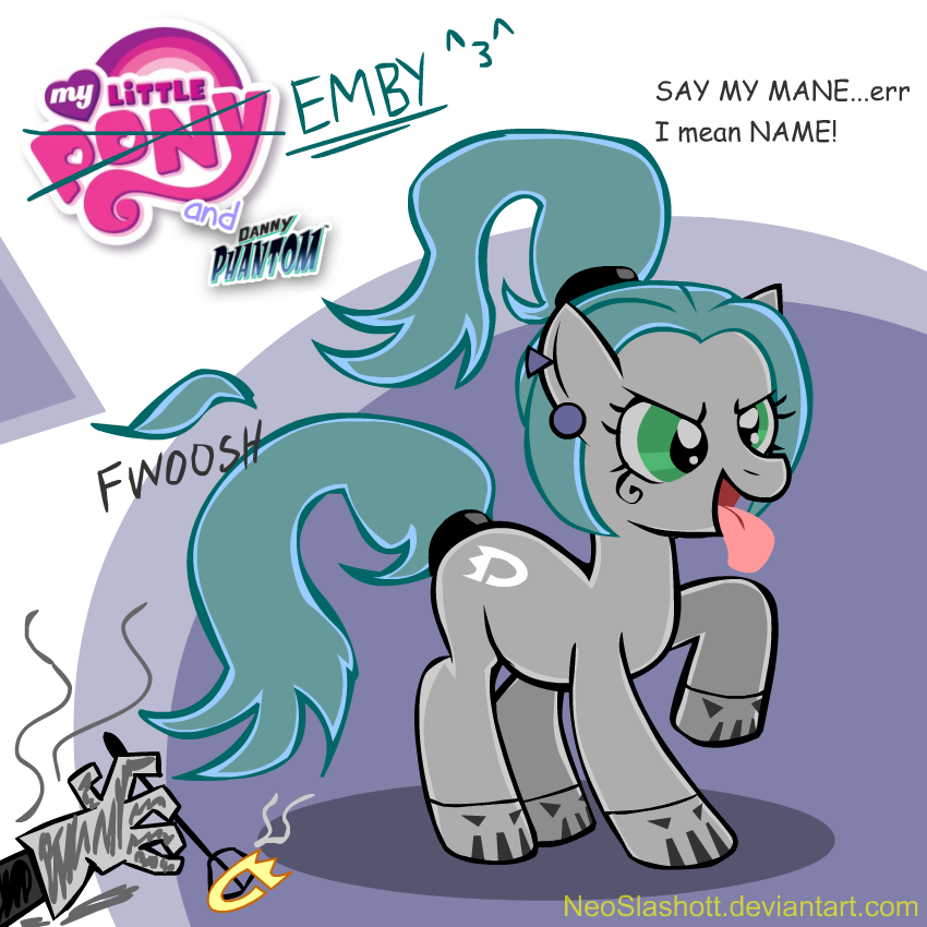Neoslashott Deviantart #353029 - safe, artist:neoslashott, crossover, danny phantom, ember ...