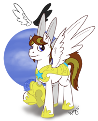 Size: 846x1043 | Tagged: safe, artist:papercutpony, oc, oc only, oc:revenant wings, solo