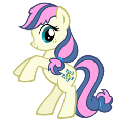 Size: 1597x1536 | Tagged: safe, artist:durpy, applejack, bon bon, sweetie drops, earth pony, pony, g4, bipedal, female, recolor, simple background, solo, transparent background, vector