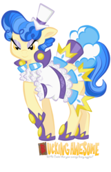 Size: 648x1008 | Tagged: safe, artist:buckingawesomeart, sapphire shores, earth pony, pony, g4, female, mare, simple background, solo, transparent background
