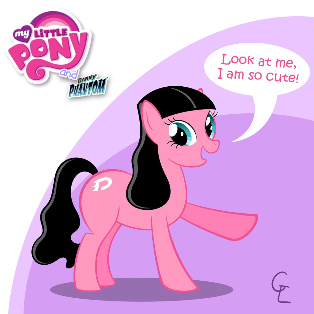 353209 - safe, artist:gemlord, pony, danny phantom, paulina, ponified, solo  - Derpibooru