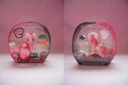 Size: 1536x1024 | Tagged: safe, pinkie pie, g4, official, brushable, canada, china, choking hazard, flower, french, glitter, hasbro, irl, made in china, packaging, phone number, photo, pinkie pie's boutique, spanish, target (store), toy