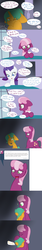 Size: 1000x5900 | Tagged: safe, artist:kryptchild, cheerilee, rarity, snails, ask glitter shell, g4, alternate hairstyle, best teacher in equestria, carousel boutique, comic, crying, cup, feels, glitter shell, good end, hug, sad, sniffling, speech bubble