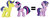 Size: 2096x752 | Tagged: safe, artist:luuandherdraws, comet tail, twilight sparkle, oc, oc:lightning star, g4, female, male, mama twilight, offspring, parent:comet tail, parent:twilight sparkle, parents:cometlight, ship:cometlight, shipping, straight