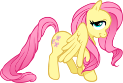 Size: 800x540 | Tagged: safe, artist:lychicambess, fluttershy, g4, cute, female, request, simple background, solo, transparent background, vector