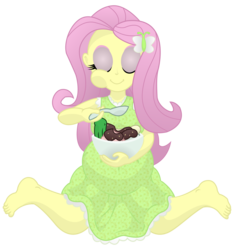 Size: 9000x9600 | Tagged: dead source, safe, artist:xniclord789x, fluttershy, equestria girls, g4, absurd resolution, barefoot, belly, big belly, eating, eyes closed, feet, female, ice cream, pickle, preggoshy, pregnant, simple background, solo, spoon, transparent background