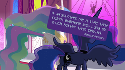 Size: 500x281 | Tagged: safe, princess celestia, princess luna, g4, pony confession