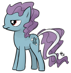 Size: 440x450 | Tagged: safe, artist:combothebeehen, suicune, pokémon, ponified, simple background, solo, transparent background