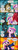 Size: 713x2000 | Tagged: safe, artist:madmax, aquarius (g4), doctor whooves, princess cadance, queen chrysalis, time turner, alicorn, earth pony, pony, g4, aquarius, comic, female, hospital, male, mare, ponyscopes, scott pilgrim vs the world, stallion, zodiac