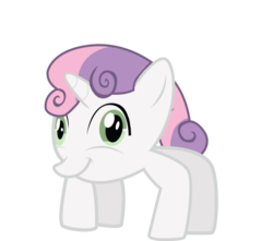 Size: 951x839 | Tagged: safe, artist:rainbowb4sh, sweetie belle, crab pony, g4, female, simple background, solo, transparent background, vector, wat