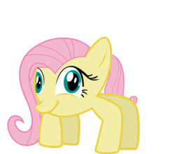 Size: 3468x3058 | Tagged: safe, artist:rainbowb4sh, fluttershy, crab pony, g4, female, simple background, solo, transparent background, vector, wat