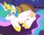 Size: 505x395 | Tagged: artist needed, safe, princess celestia, pony, g4, adorable distress, cowering, cute, cutelestia, fear, female, fetal position, reaction image, scared, scaredlestia, solo