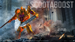 Size: 1920x1080 | Tagged: safe, scootaloo, robot, g4, crossover, jaeger, pacific rim