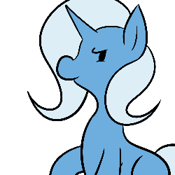 Size: 1000x1000 | Tagged: safe, artist:fauxsquared, trixie, pony, unicorn, trixie is magic, g4, animated, female, magic, mare, solo